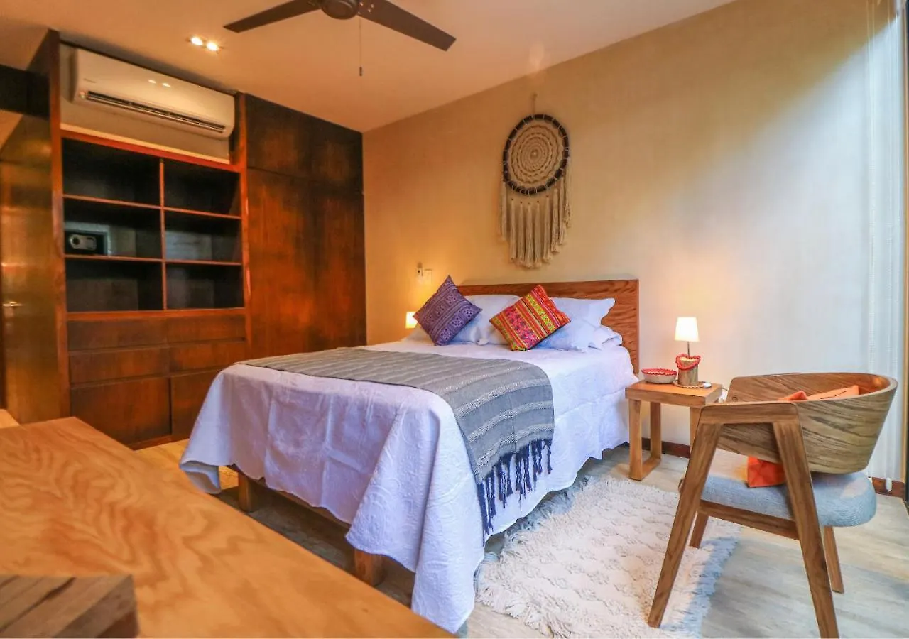 Ferienwohnung Departamento 2 Recamaras Con Alberca Privada A 10 Minutos De La Playa Tulum Mexiko