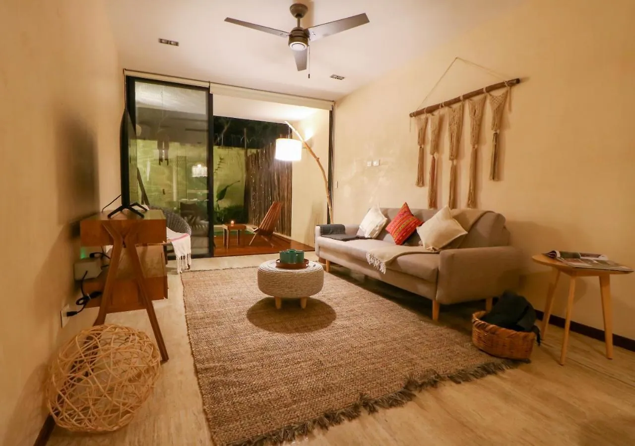 Ferienwohnung Departamento 2 Recamaras Con Alberca Privada A 10 Minutos De La Playa Tulum 0*,