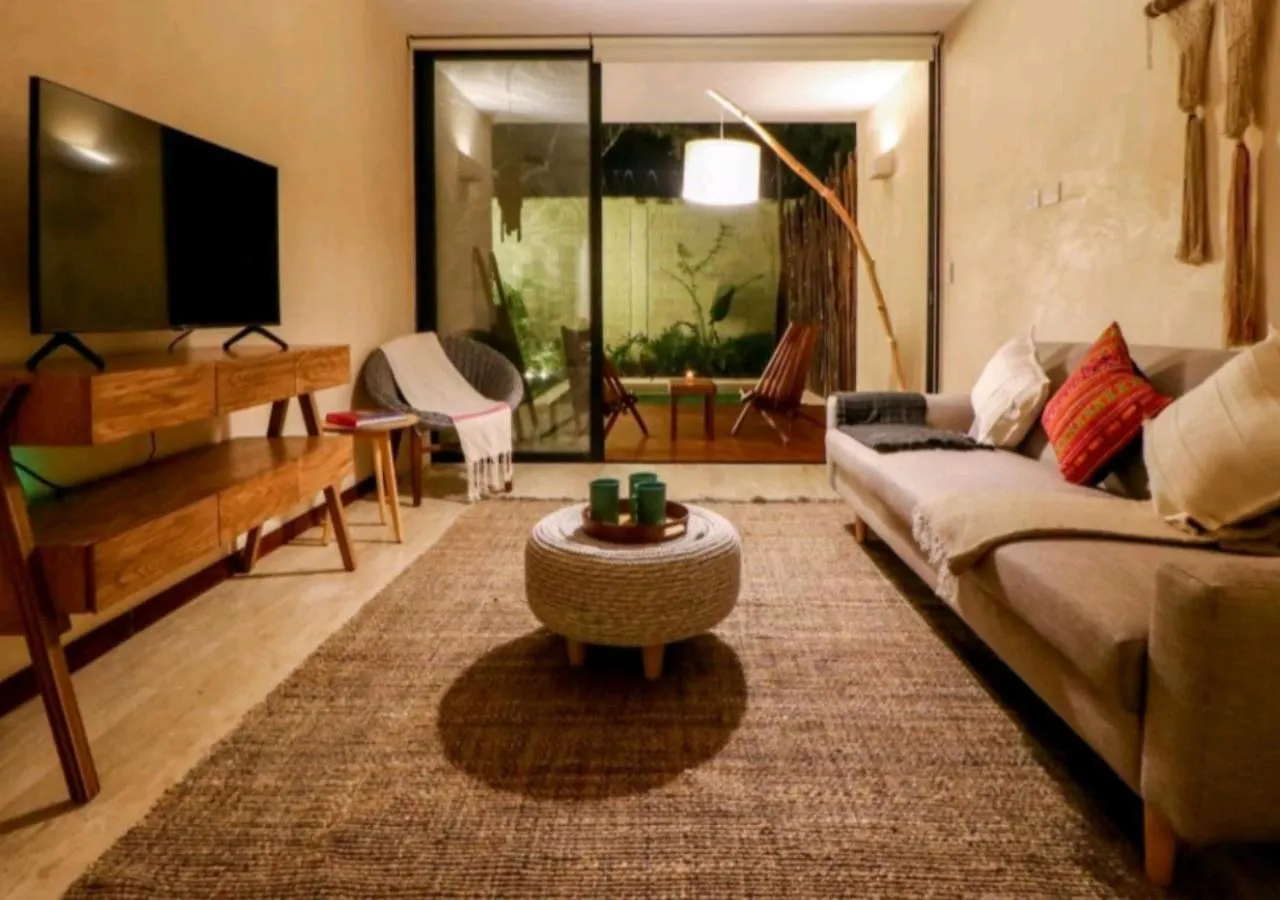 Departamento 2 Recamaras Con Alberca Privada A 10 Minutos De La Playa Apartman Tulum 0*,