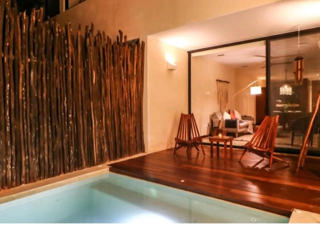 Departamento 2 Recamaras Con Alberca Privada A 10 Minutos De La Playa Apartman Tulum
