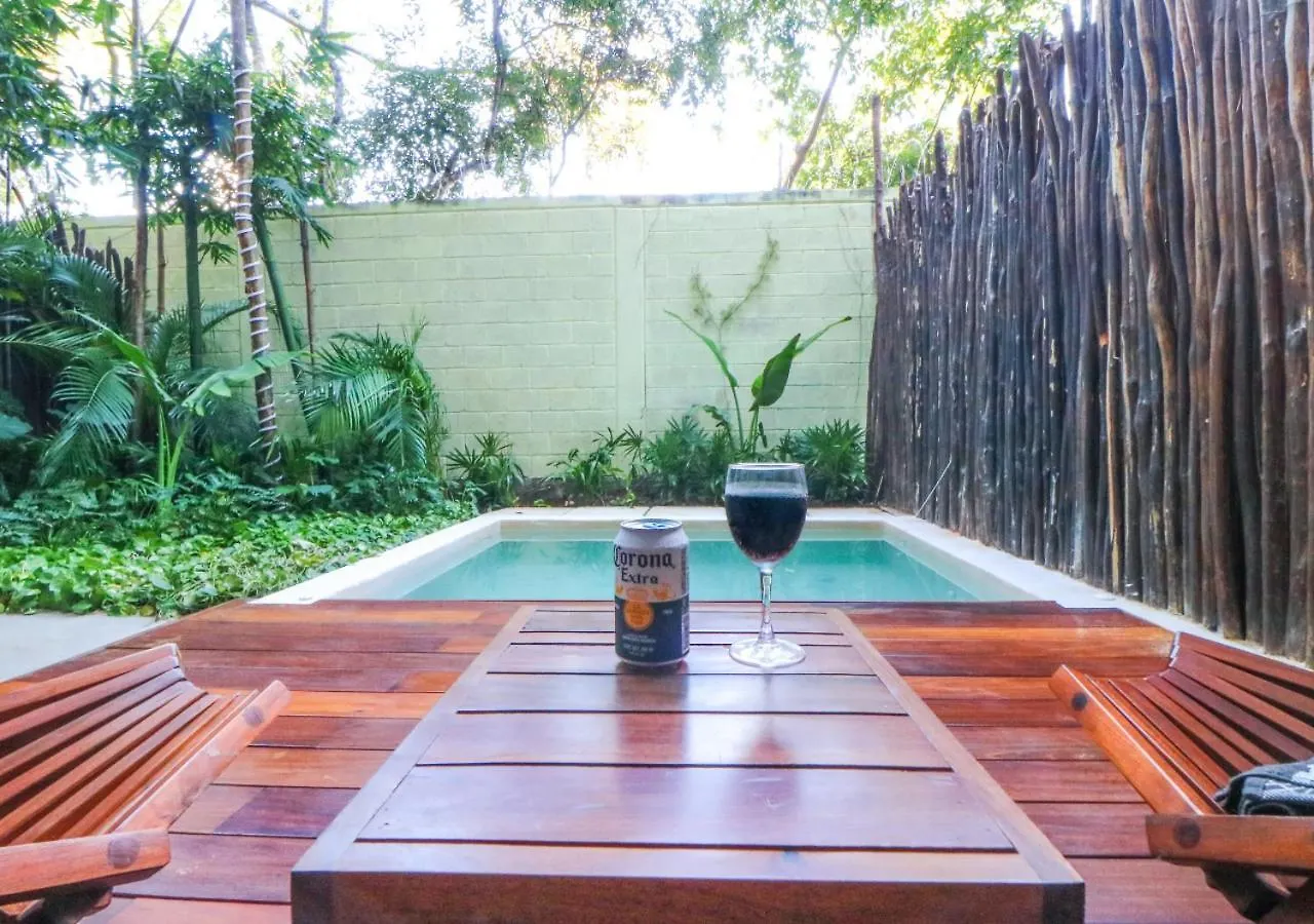 Departamento 2 Recamaras Con Alberca Privada A 10 Minutos De La Playa Apartman Tulum