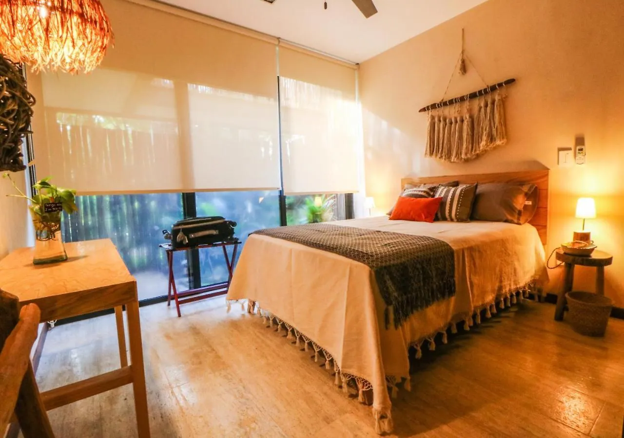 Departamento 2 Recamaras Con Alberca Privada A 10 Minutos De La Playa Apartman Tulum Mexikó
