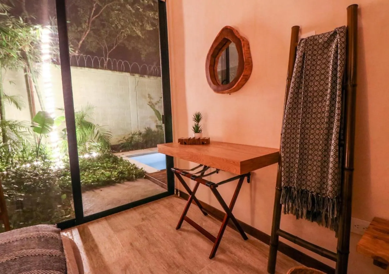Апартаменты Departamento 2 Recamaras Con Alberca Privada A 10 Minutos De La Playa Тулум